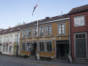 Baklandet Skydsstation i Øvre Bakklandet